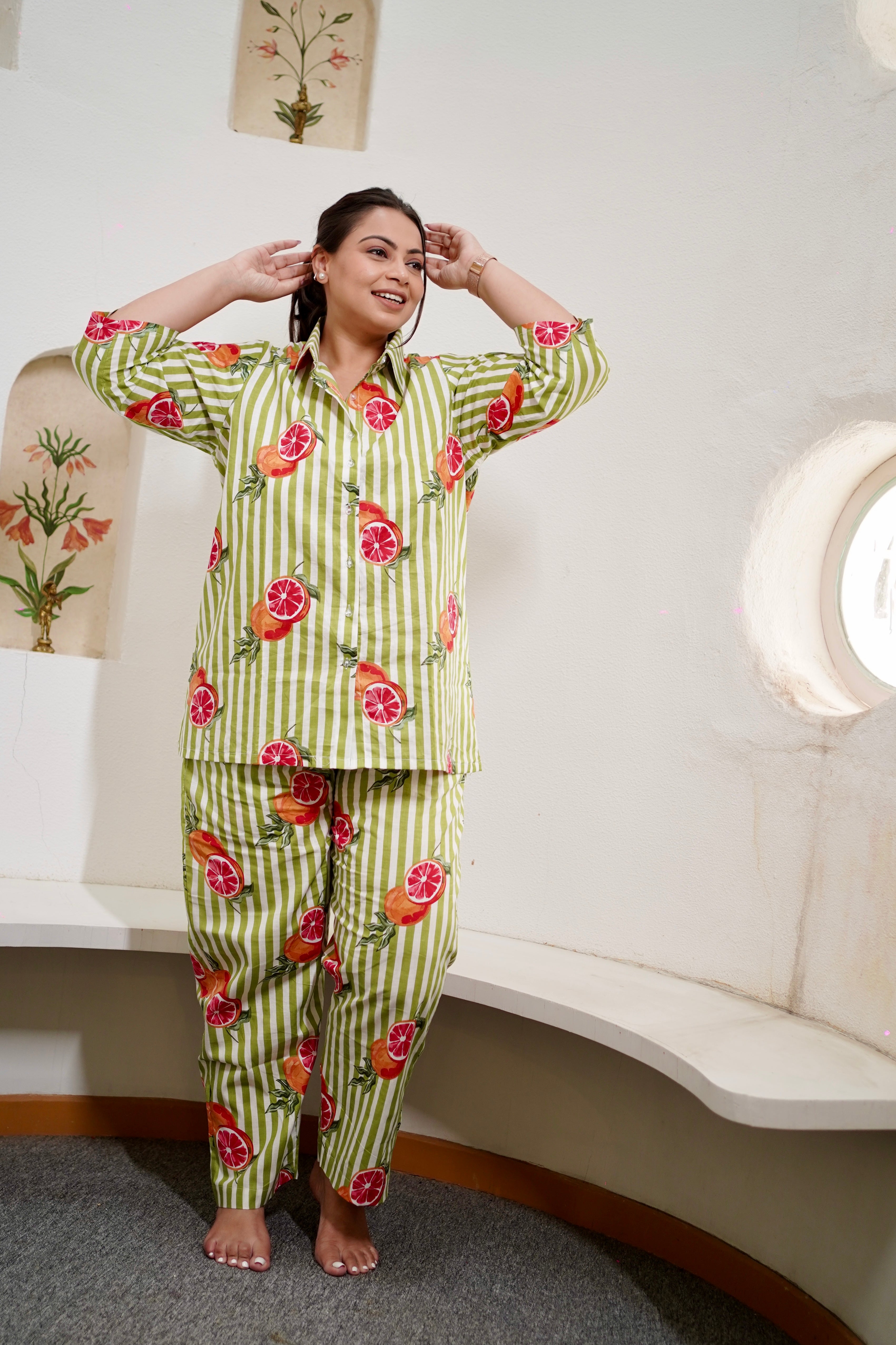 Pomegranate Pyjama Set